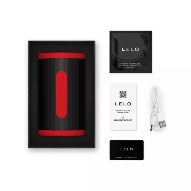 Lelo - F2S Duplo Sônico Masculino com Dupla Estimulação Sônica Vermelho