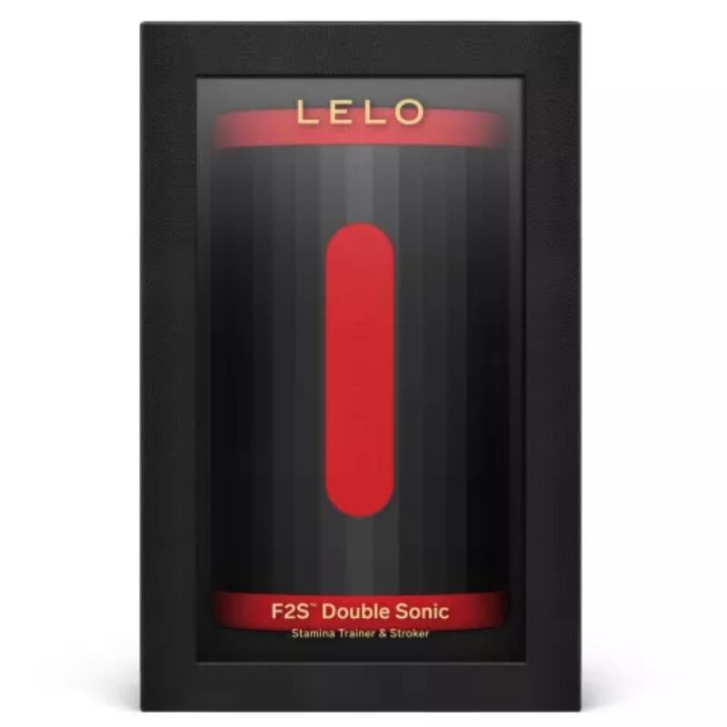 Lelo - F2S Duplo Sônico Masculino com Dupla Estimulação Sônica Vermelho