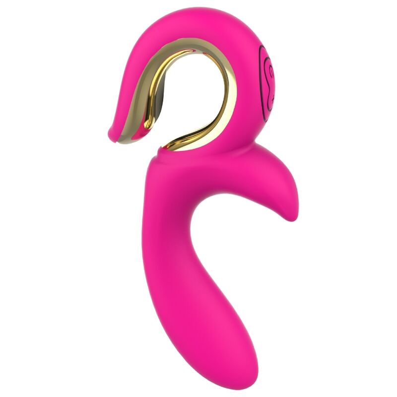 Nalone - Vibrador Rabo de Empurrar Rosa Lulu