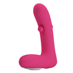 Pretty Love - Duden Vibrador de Silicone Recarregável com 12 Modos de Vibração e 3 Modos de Balanço, ROSA.