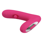 Pretty Love - Duden Vibrador de Silicone Recarregável com 12 Modos de Vibração e 3 Modos de Balanço, ROSA.