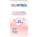 Control - Camisinhas Ultra Finas Hydrafeel com Ácido Hialurônico 10 Unidades