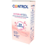 Control - Camisinhas Ultra Finas Hydrafeel com Ácido Hialurônico 10 Unidades