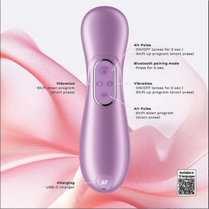 Satisfyer - Pro 2ª Geração 4 Estimulador Clitorial Ametista