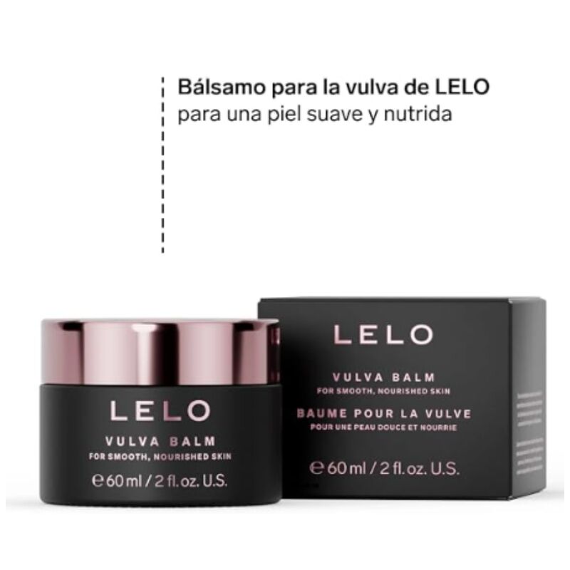 Lelo - Bálsamo Vulvar Hidratante Suavizante para a Área Íntima Externa