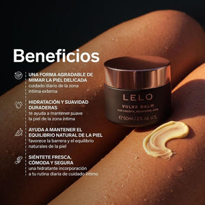 Lelo - Bálsamo Vulvar Hidratante Suavizante para a Área Íntima Externa