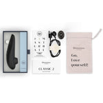 Womanizer - Classic 2 Estimulador Clitoriano por Sucção, 10 Níveis de Intensidade, Preto