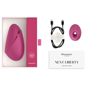 Womanizer - Next Liberty 3D Estimulador Clitorial Intense Pink Air of Pleasure
