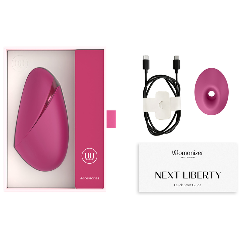 Womanizer - Next Liberty 3D Estimulador Clitorial Intense Pink Air of Pleasure