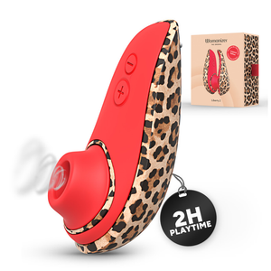 Womanizer - Liberty 2 - Estimulador Clitoriano por Sucção, 8 Níveis de Intensidade, Estampa de Leopardo