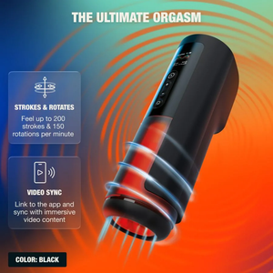 Arcwave - Thruster Stroker Masculino Automático com Movimento de Impulso, Rotação e Controlo