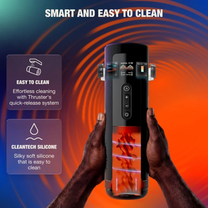 Arcwave - Thruster Stroker Masculino Automático com Movimento de Impulso, Rotação e Controlo