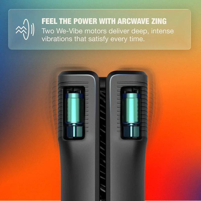 Arcwave - Zing Stroker Masculino Vibratório com Motor Duplo Preto