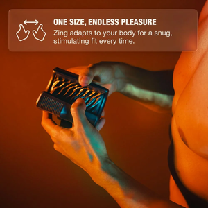 Arcwave - Zing Stroker Masculino Vibratório com Motor Duplo Preto