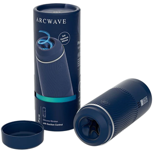 Arcwave - Pow Stroker Manual com Controlo de Sucção Azul