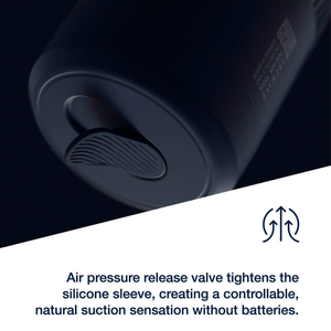 Arcwave - Pow Stroker Manual com Controlo de Sucção Azul