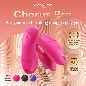 We-Vibe - Chorus Pro Premium Vibrador para Casais Rosa Elétrico