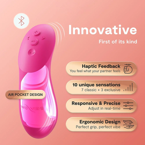 We-Vibe - Chorus Pro Premium Vibrador para Casais Rosa Elétrico