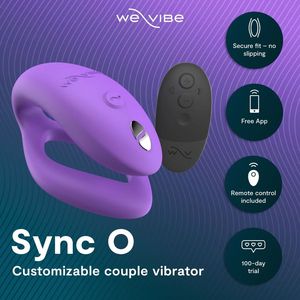 We-Vibe - Sync o Vibrador de Casal com Estimulação Envolvente, Roxo Claro