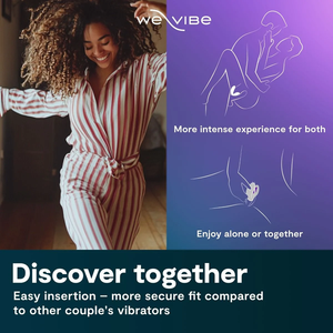 We-Vibe - Sync o Vibrador de Casal com Estimulação Envolvente, Roxo Claro