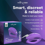 We-Vibe - Sync o Vibrador de Casal com Estimulação Envolvente, Roxo Claro