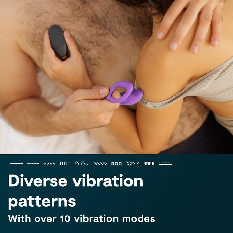 We-Vibe - Sync o Vibrador de Casal com Estimulação Envolvente, Roxo Claro