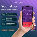 We-Vibe - Sync o Vibrador de Casal com Estimulação Envolvente, Roxo Claro