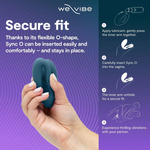 We-Vibe - Sync 2 Vibrador Ajustável para Casais Verde Veludo