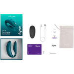 We-Vibe - Sync 2 Vibrador Ajustável para Casais Verde Veludo