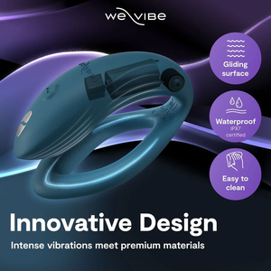We-Vibe - Sync 2 Vibrador Ajustável para Casais Verde Veludo