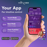 We-Vibe - Sync 2 Vibrador Ajustável para Casais Verde Veludo