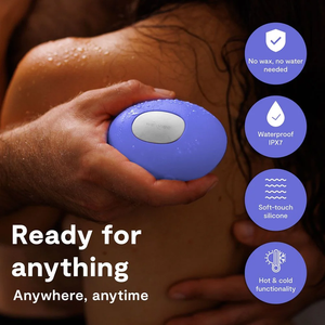 We-Vibe - Vibrador com Aquecimento e Resfriamento Temp, Azul Lavanda