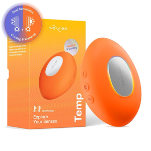 We-Vibe - Vibrador com Aquecimento e Resfriamento Temp Tangerina