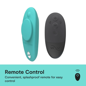 We-Vibe - Moxie+ Vibrador de Calcinha com Clipe Magnético Aqua