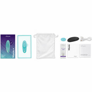 We-Vibe - Moxie+ Vibrador de Calcinha com Clipe Magnético Aqua