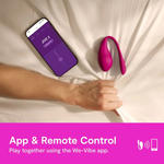 We-Vibe - Jive 2 Vibrador de Ovo Vestível Rosa Elétrico