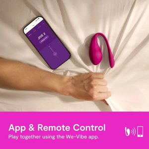 We-Vibe - Jive 2 Vibrador de Ovo Vestível Rosa Elétrico