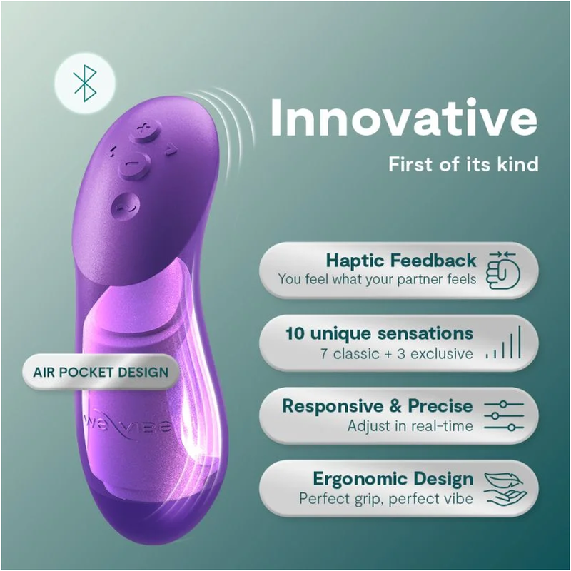 We-Vibe - Chorus Pro Premium Vibrador para Casais Roxo Cósmico