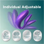 We-Vibe - Chorus Pro Premium Vibrador para Casais Roxo Cósmico