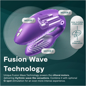 We-Vibe - Chorus Pro Premium Vibrador para Casais Roxo Cósmico