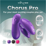We-Vibe - Chorus Pro Premium Vibrador para Casais Roxo Cósmico