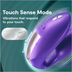 We-Vibe - Chorus Pro Premium Vibrador para Casais Roxo Cósmico