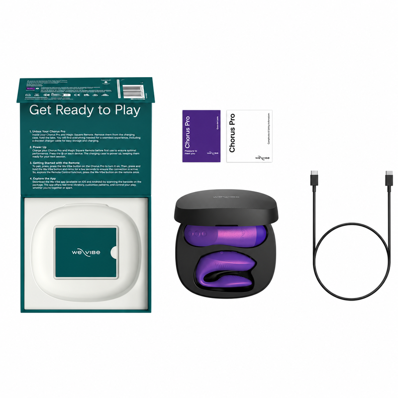 We-Vibe - Chorus Pro Premium Vibrador para Casais Roxo Cósmico