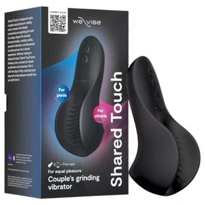 We-Vibe - Shared Touch Vibrador Duplo para Casais Preto