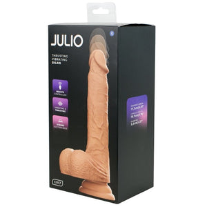 Kiiroo - Julio Dildo Realista com Impulso Automático, Vibração e Controlo Remoto sem Fios