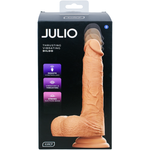 Kiiroo - Julio Dildo Realista com Impulso Automático, Vibração e Controlo Remoto sem Fios