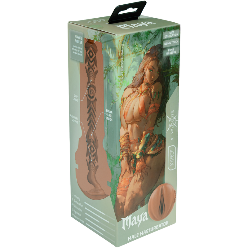 Kiiroo - Maya Wild Life Masturbador Masculino Vaginal Realista