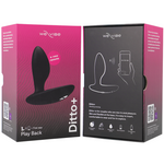 We-Vibe - Ditto+ Vibrador Anal Plug Preto