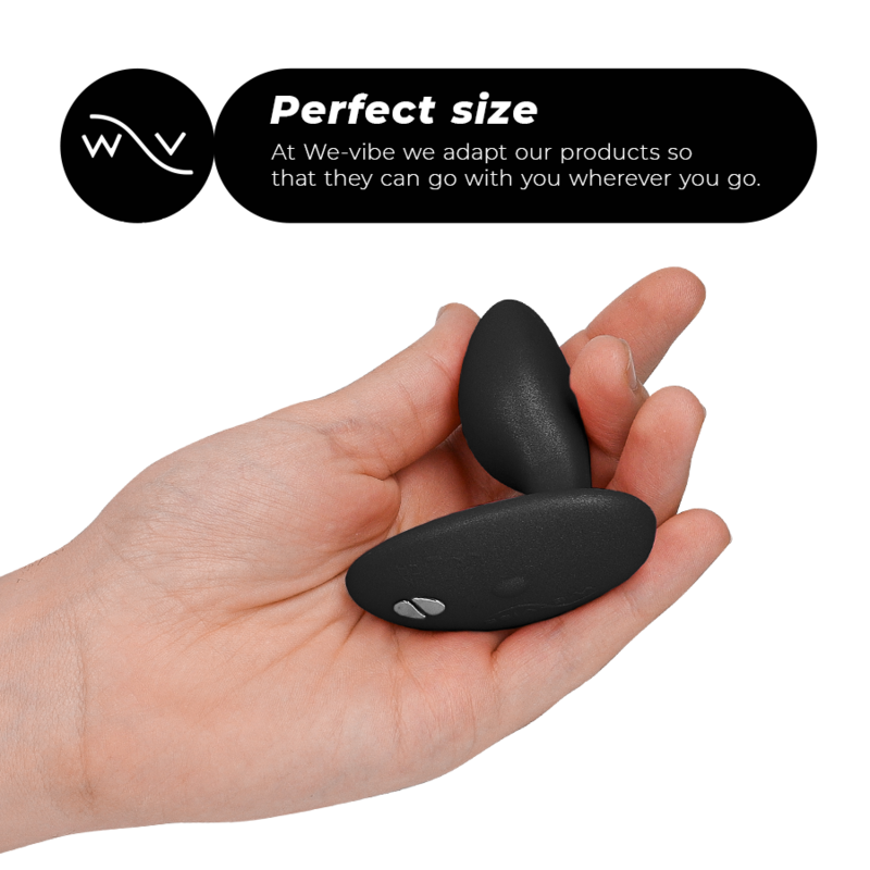 We-Vibe - Ditto+ Vibrador Anal Plug Preto