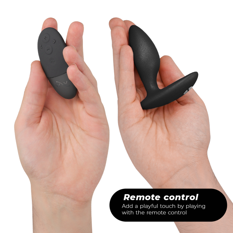 We-Vibe - Ditto+ Vibrador Anal Plug Preto